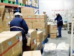 庫房入荷分揀區